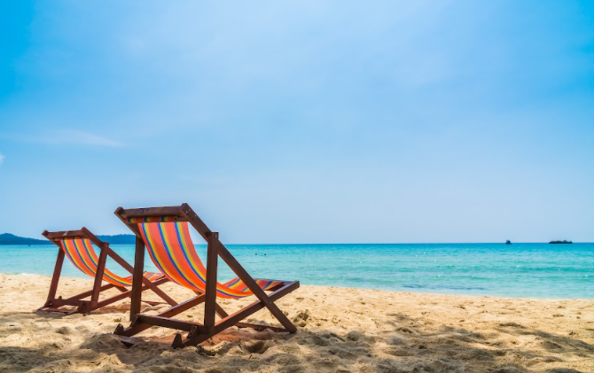 beach chairs