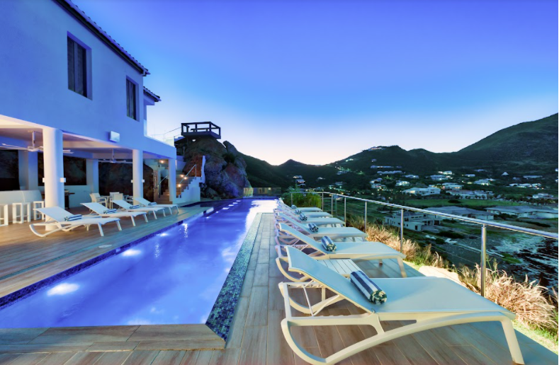 A rental property listing in St Maarten